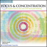 Focus & Concentration Paraliminal CD