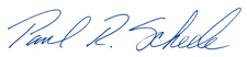 Paul Scheele Signature